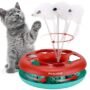 Pet Royale Interactive Cat Toy Roller | Multi-Level Moving Balls Track with Spring Mouse Teasers & Catnip | Puzzle Play Toy for Kittens & Indoor Cats