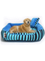 Pet Royale Reversible Dog Bed | Washable Cotton Covers