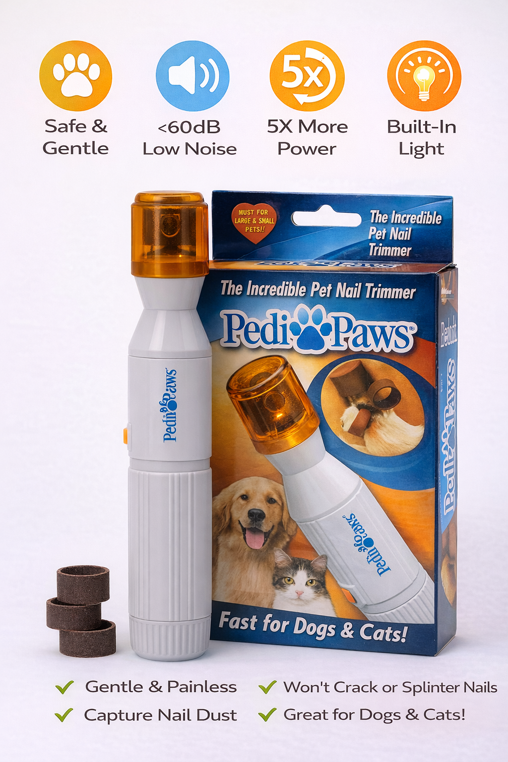 Pet nail trimmer and key features
